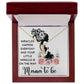 Mama To Be Alluring Ribbon Necklace-Express Your Love Gifts