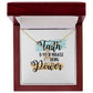 Faith Alluring Ribbon Necklace-Express Your Love Gifts
