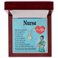 RN Nurse Gift Alluring Ribbon Necklace-Express Your Love Gifts