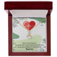 Thank You Necklace Medical Alluring Ribbon Necklace-Express Your Love Gifts