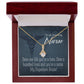 My Superhero Nurse! Alluring Ribbon Necklace-Express Your Love Gifts