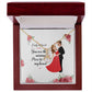 You Are The Missing Piece to My Heart Alluring Ribbon Necklace-Express Your Love Gifts