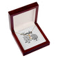 Family Alluring Ribbon Necklace-Express Your Love Gifts