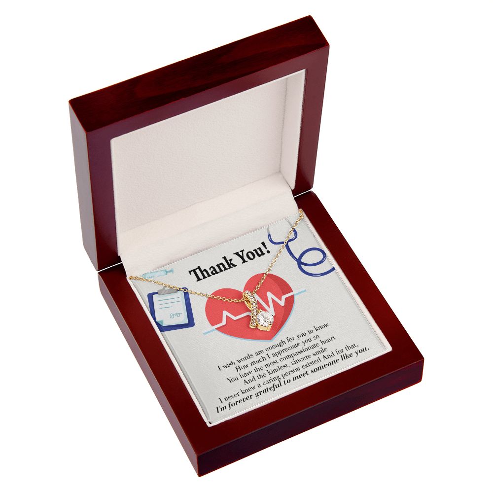 Gift Idea For Medical Staff Alluring Ribbon Necklace-Express Your Love Gifts