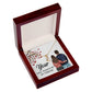 You WIll Always Be My Forever Alluring Ribbon Necklace-Express Your Love Gifts