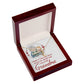 Girl Stole My Haert Calls Me Grandma Alluring Ribbon Necklace-Express Your Love Gifts