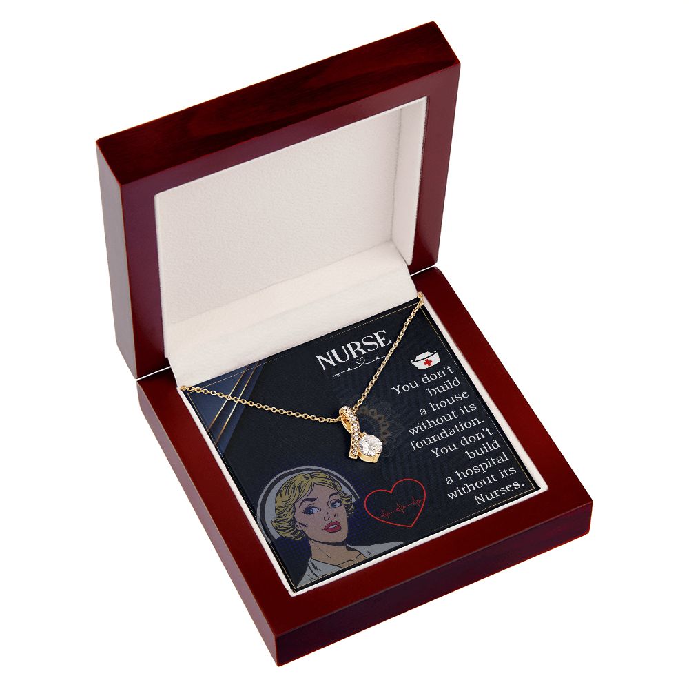 Nurse Alluring Ribbon Necklace-Express Your Love Gifts