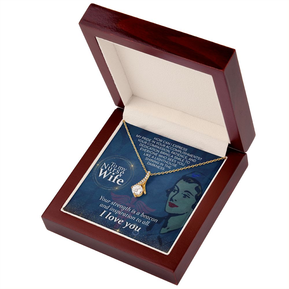 How Can I Alluring Ribbon Necklace-Express Your Love Gifts