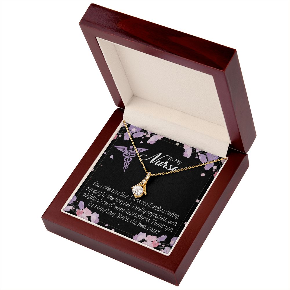 You're the Best Nurse Alluring Ribbon Necklace-Express Your Love Gifts