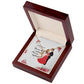 You Are The Missing Piece to My Heart Alluring Ribbon Necklace-Express Your Love Gifts