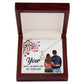 You WIll Always Be My Forever Alluring Ribbon Necklace-Express Your Love Gifts