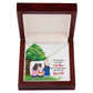 To The World You Are a Mother Alluring Ribbon Necklace-Express Your Love Gifts