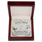 To my Nurse Mom When Everything Alluring Ribbon Necklace-Express Your Love Gifts