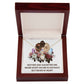 Mother and Daughter Never Apart Alluring Ribbon Necklace-Express Your Love Gifts