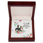 I Love You Because You Are My Life Alluring Ribbon Necklace-Express Your Love Gifts