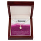 Inspirational Message for Nurse Alluring Ribbon Necklace-Express Your Love Gifts