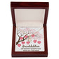 Grandchildren the Greatest Blessing Alluring Ribbon Necklace-Express Your Love Gifts
