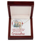 Girl Stole My Haert Calls Me Grandma Alluring Ribbon Necklace-Express Your Love Gifts