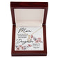 Mom No One Has Tell Me Alluring Ribbon Necklace-Express Your Love Gifts