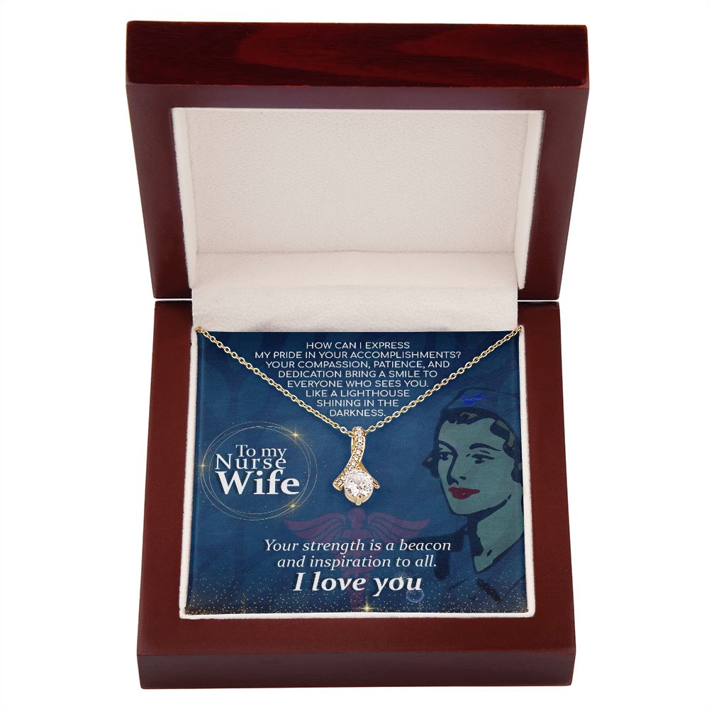 How Can I Alluring Ribbon Necklace-Express Your Love Gifts
