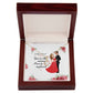 You Are The Missing Piece to My Heart Alluring Ribbon Necklace-Express Your Love Gifts
