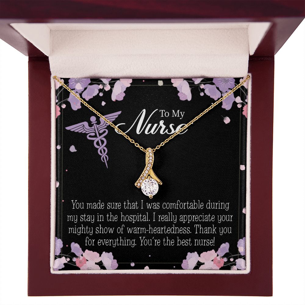 You're the Best Nurse Alluring Ribbon Necklace-Express Your Love Gifts