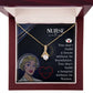 Nurse Alluring Ribbon Necklace-Express Your Love Gifts