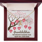 Grandchildren the Greatest Blessing Alluring Ribbon Necklace-Express Your Love Gifts