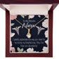 God Bless You Abundantly! Alluring Ribbon Necklace-Express Your Love Gifts