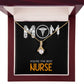 Mom Nurse Alluring Ribbon Necklace-Express Your Love Gifts
