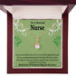Retired Nurse Thank You Alluring Ribbon Necklace-Express Your Love Gifts