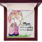 Mum Always my Mother Alluring Ribbon Necklace-Express Your Love Gifts