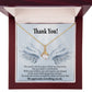 Thank You Present for Healthcare Workers Alluring Ribbon Necklace-Express Your Love Gifts