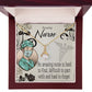 An Amazing Nurse Hard to Forget Alluring Ribbon Necklace-Express Your Love Gifts
