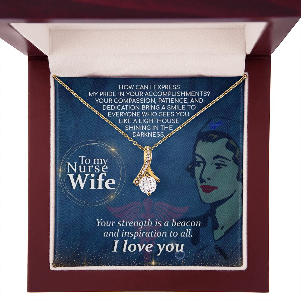 How Can I Alluring Ribbon Necklace-Express Your Love Gifts