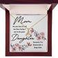 Mom No One Has Tell Me Alluring Ribbon Necklace-Express Your Love Gifts