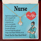 RN Nurse Gift Alluring Ribbon Necklace-Express Your Love Gifts