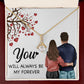 You WIll Always Be My Forever Alluring Ribbon Necklace-Express Your Love Gifts