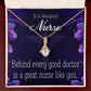 Behind Every Doctor Alluring Ribbon Necklace-Express Your Love Gifts