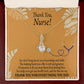 Thank You Nurse Gift Alluring Ribbon Necklace-Express Your Love Gifts