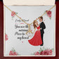 You Are The Missing Piece to My Heart Alluring Ribbon Necklace-Express Your Love Gifts