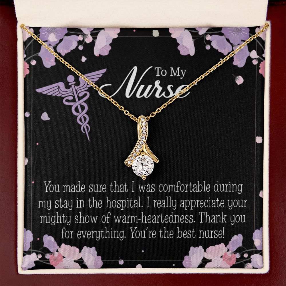 You're the Best Nurse Alluring Ribbon Necklace-Express Your Love Gifts