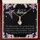 You're the Best Nurse Alluring Ribbon Necklace-Express Your Love Gifts