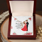 You Are The Missing Piece to My Heart Alluring Ribbon Necklace-Express Your Love Gifts