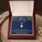 Thank You Nurse Alluring Ribbon Necklace-Express Your Love Gifts
