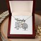Family Alluring Ribbon Necklace-Express Your Love Gifts
