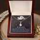 You Were Born to Be Alluring Ribbon Necklace-Express Your Love Gifts