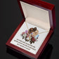 Mother and Daughter Never Apart Alluring Ribbon Necklace-Express Your Love Gifts