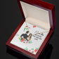 I Love You Because You Are My Life Alluring Ribbon Necklace-Express Your Love Gifts