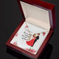 You Are The Missing Piece to My Heart Alluring Ribbon Necklace-Express Your Love Gifts